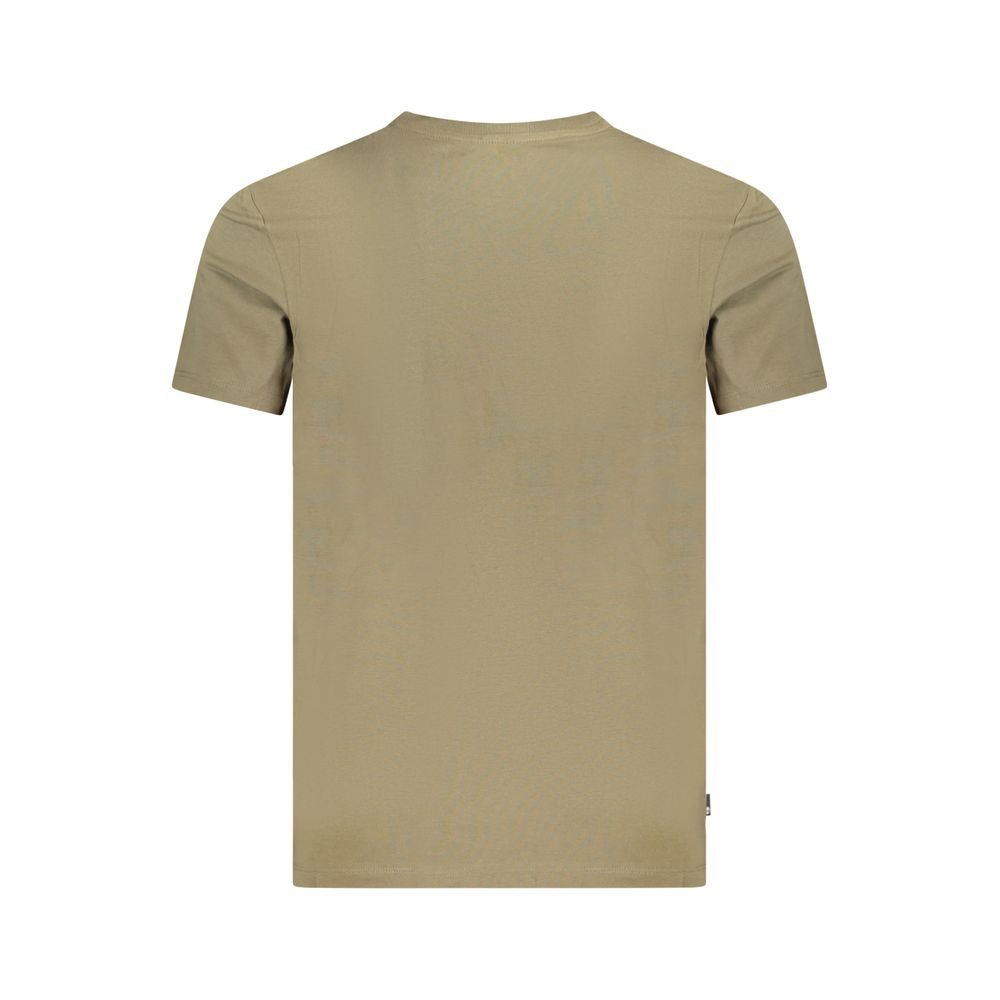 Timberland Green Cotton T-Shirt - Classic Comfort and Style