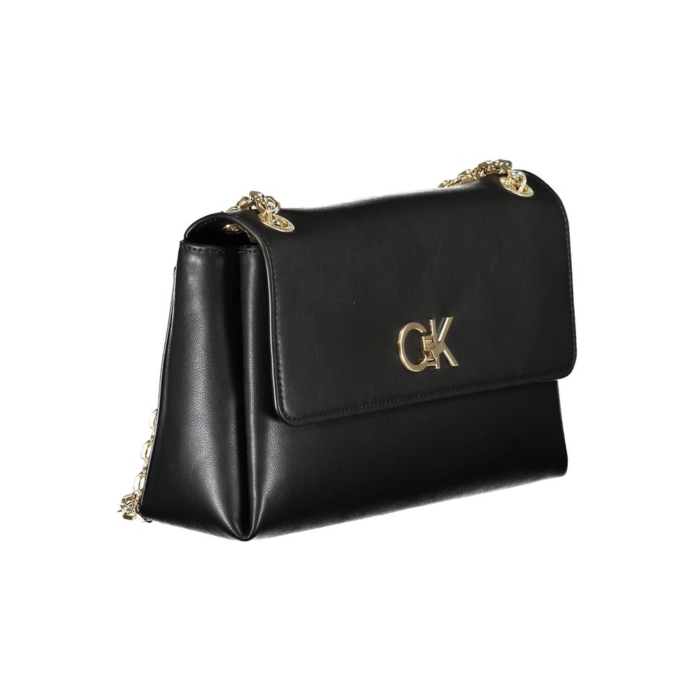Calvin Klein Black Handbag - Minimalist Design for Everyday Sophistication