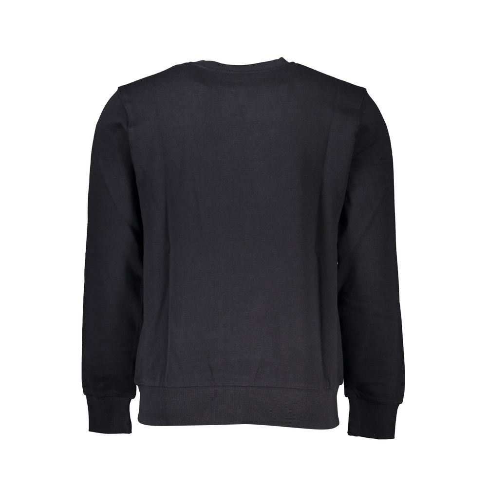 North Sails Black Cotton Sweater - Classic Comfort with a Nautical Twist