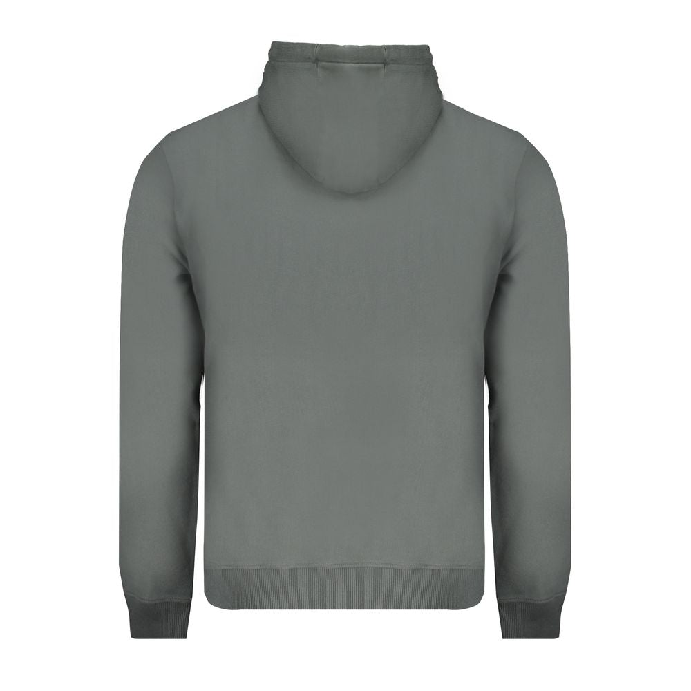 Napapijri Green Cotton Sweater - Long Sleeve Hoodie