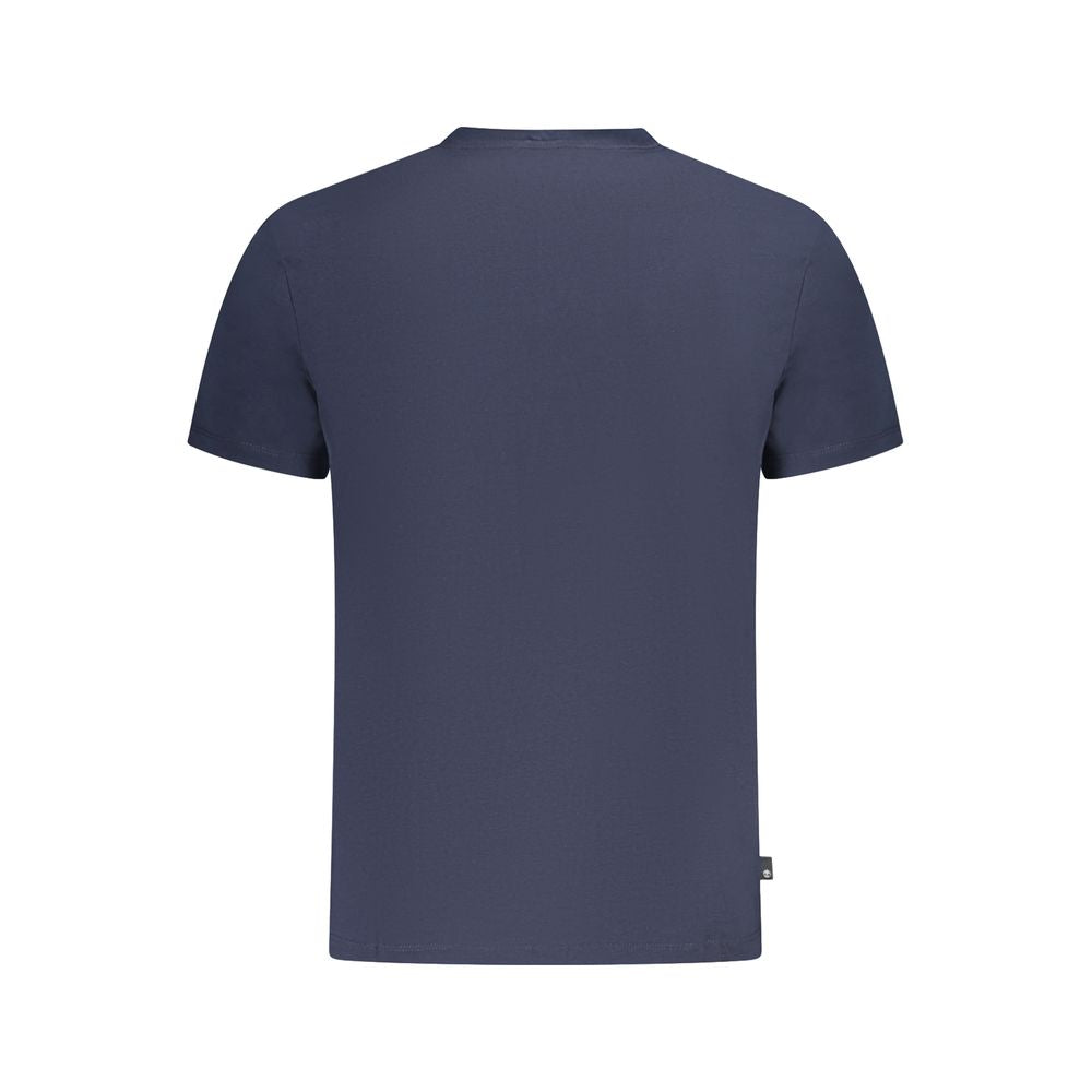 Timberland Blue Cotton T-Shirt - Classic Comfort