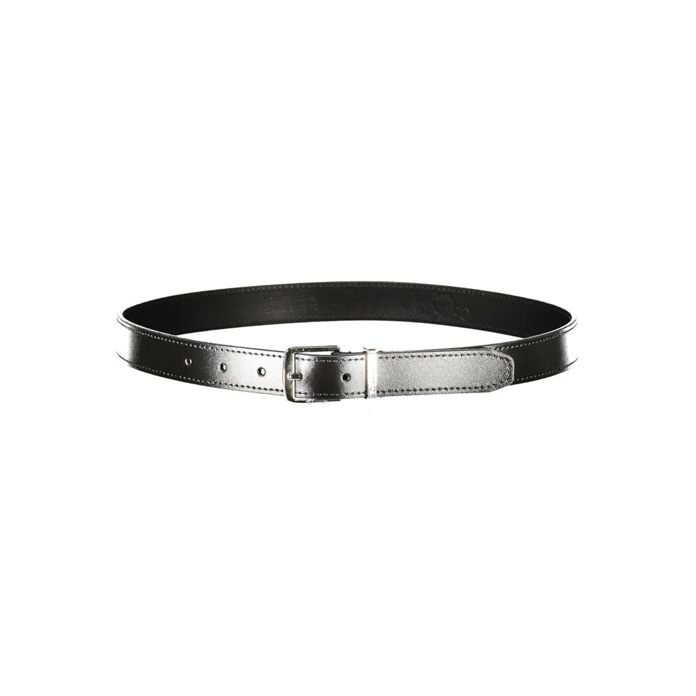 Calvin Klein Black Leather Belt for Women