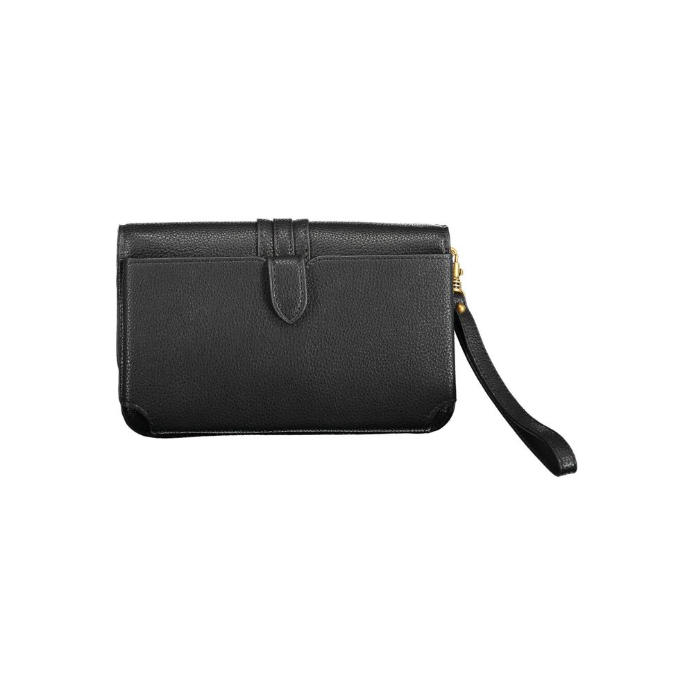 Guess Jeans Black Wallet – Faux Leather, Organised Design