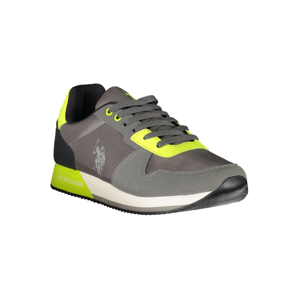 U.S. POLO ASSN. Gray Street Style Sneakers for Men