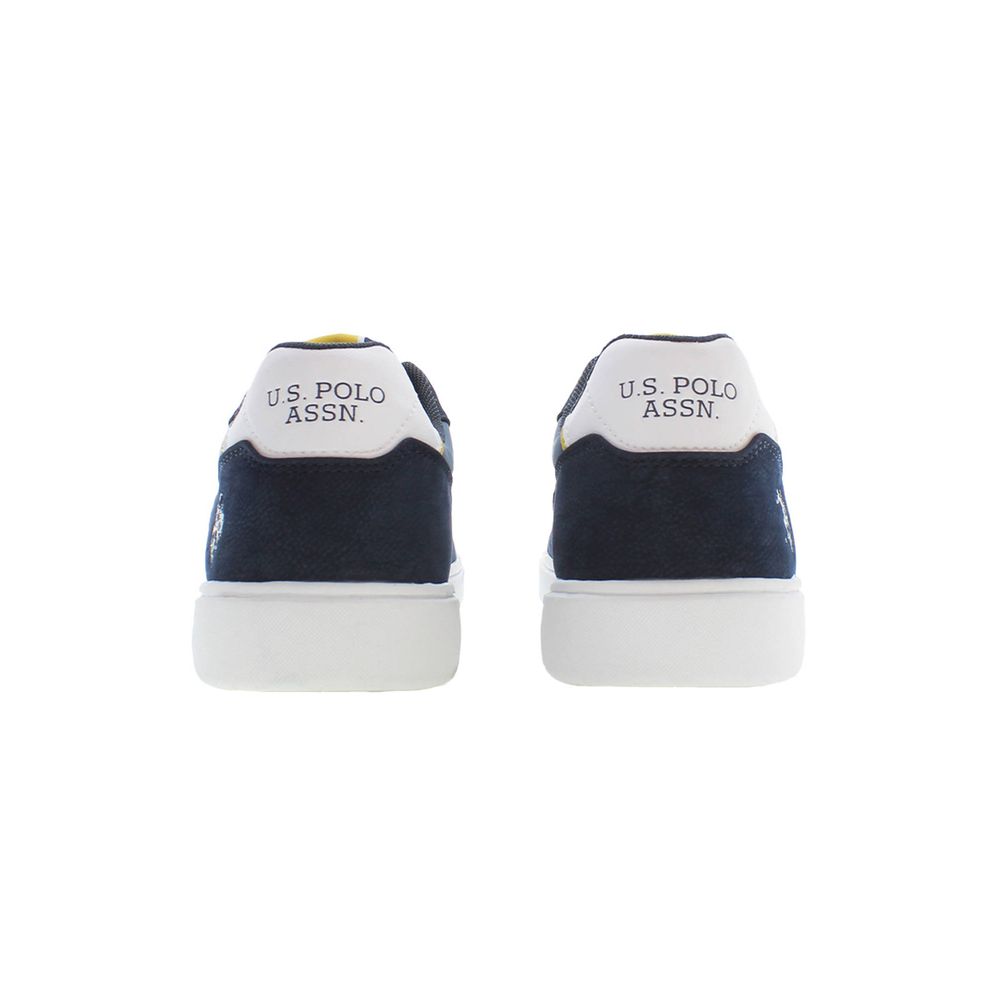 U.S. POLO ASSN. Blue Polyester Men's Sneakers