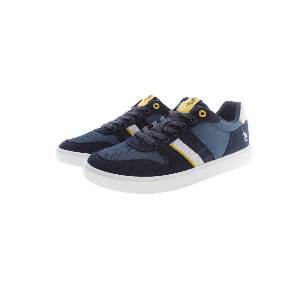 U.S. POLO ASSN. Blue Polyester Men's Sneakers