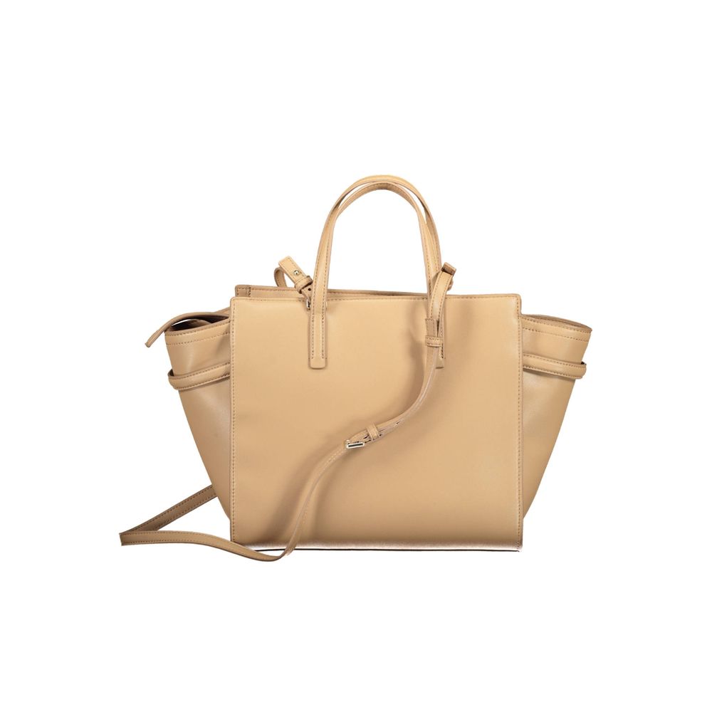 Calvin Klein Beige Women Handbag - Effortless Sophistication