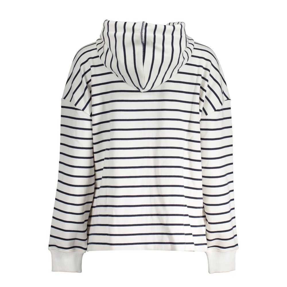 North Sails Women's Hooded Sweatshirt White Cotton