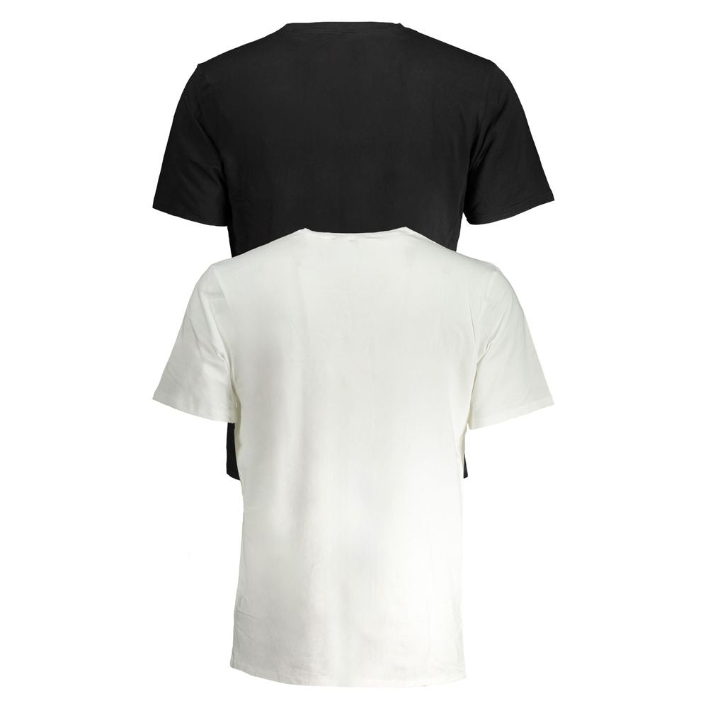 Tommy Hilfiger Black Cotton Underwear Bi-Pack T-Shirt