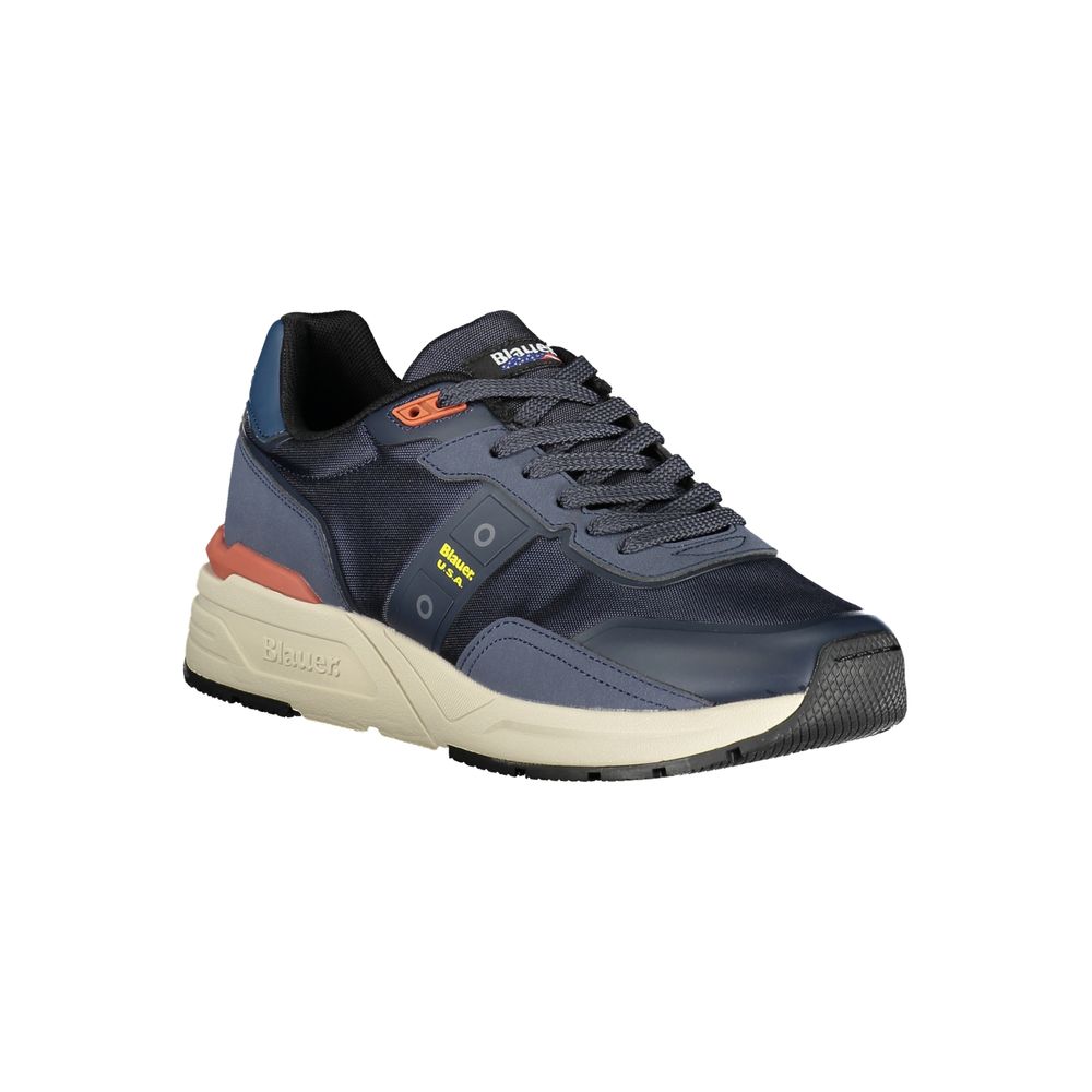 Blauer Blue Polyester Sneaker: Urban Style & Comfort