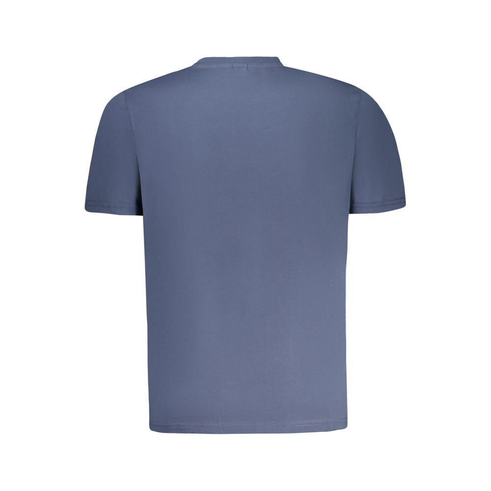 North Sails Blue Cotton Men T-Shirt - Stylish and Comfortable Casual Wear