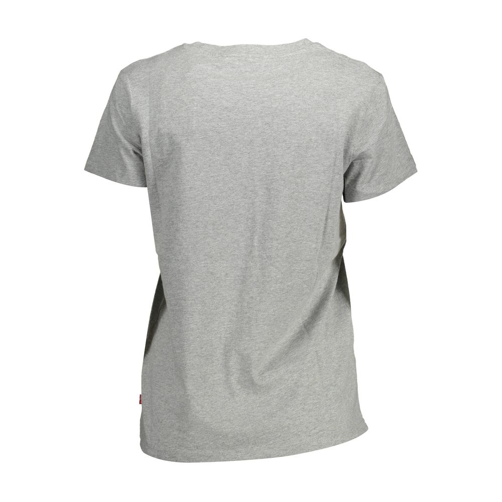 Levi's Grey Cotton Women's T-Shirt