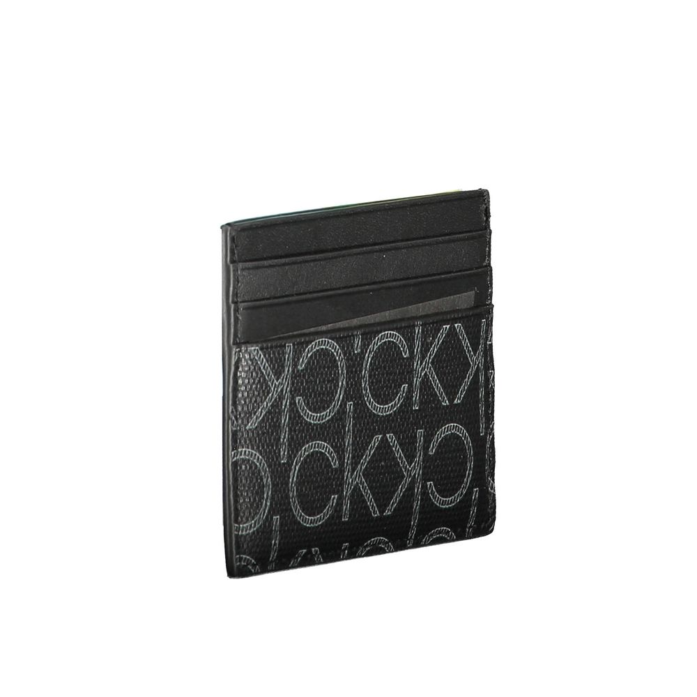 Calvin Klein Black Polyethylene Men’s Wallet Set