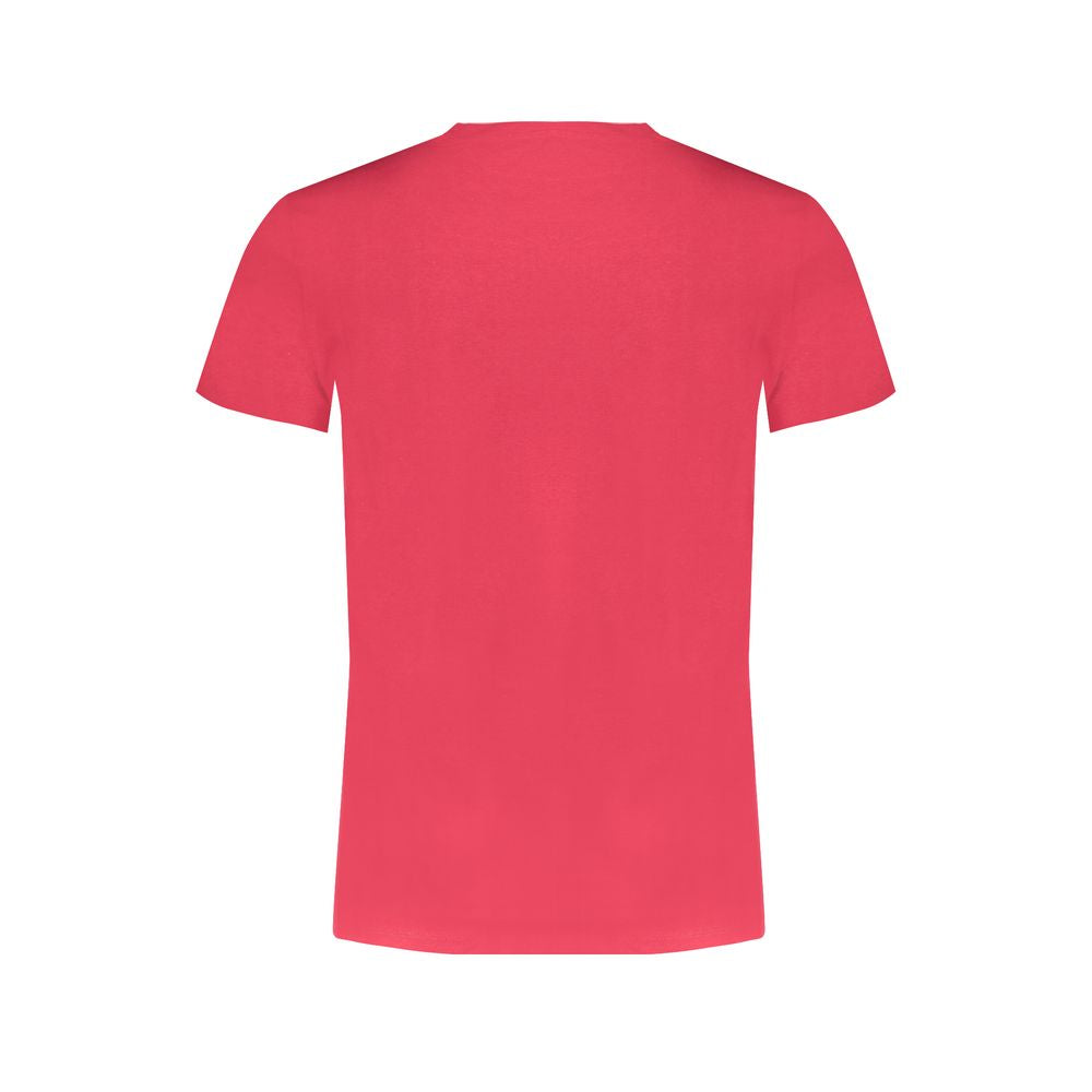 Trussardi Red Cotton T-Shirt - Stylish Comfort Redefined