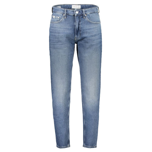 Calvin Klein Blue Cotton Jeans