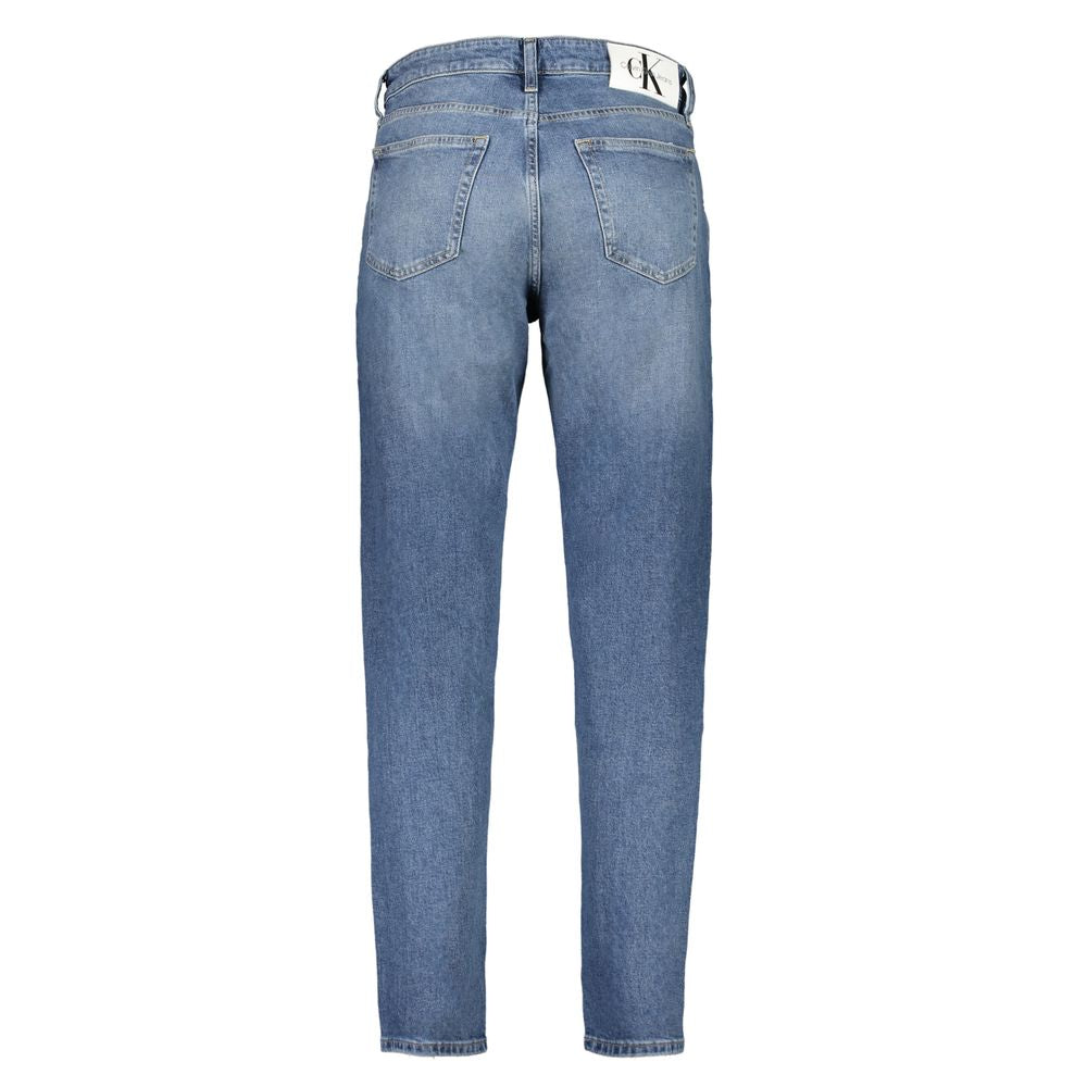 Calvin Klein Blue Cotton Jeans