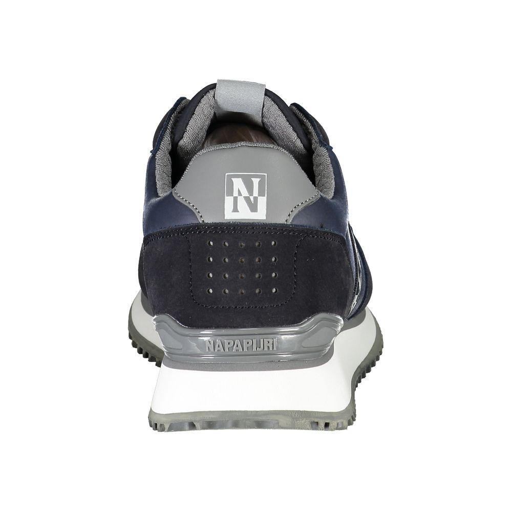 Napapijri Sleek Contrasting Sneakers - Blue Unisex