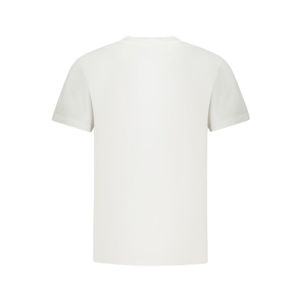 Vans White Cotton T-Shirt - Classic Style for Everyday Wear