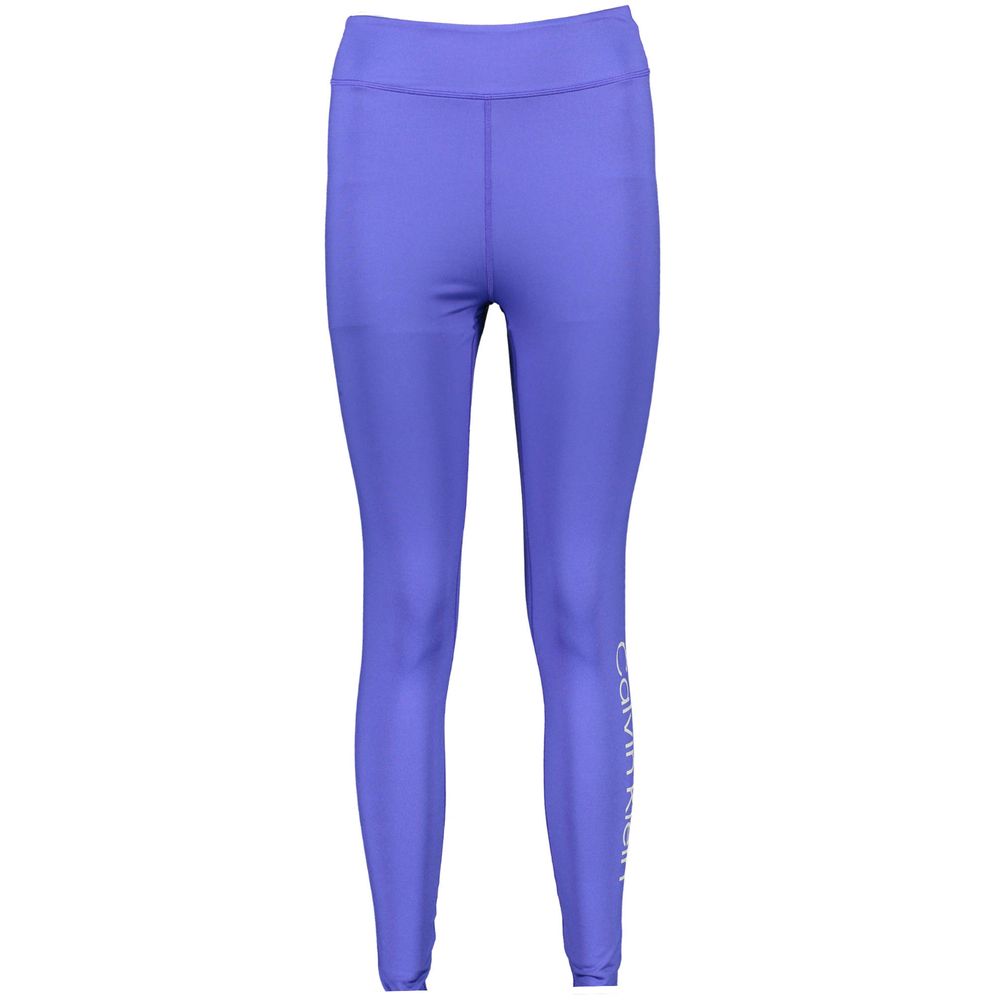 Calvin Klein Blue Polyester Underwear Leggings