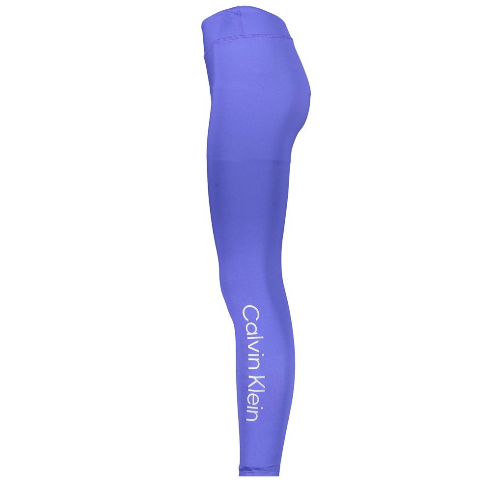 Calvin Klein Blue Polyester Underwear Leggings
