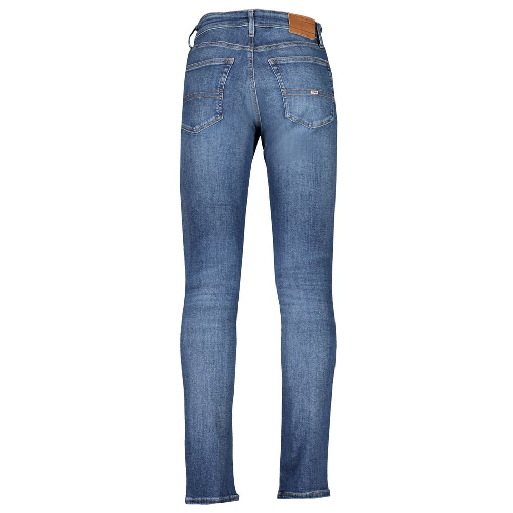 Tommy Hilfiger Blue Cotton Jeans - Scanton Slim Fit