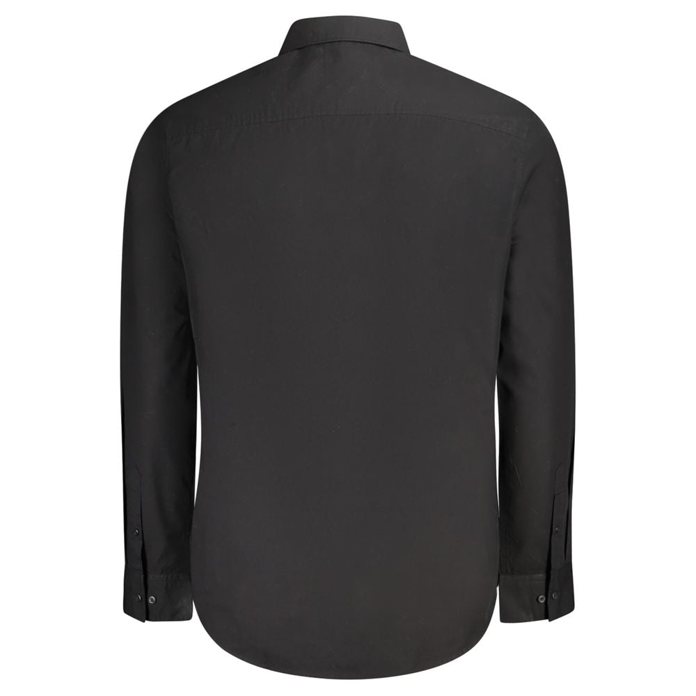 Calvin Klein Black Cotton Shirt - Timeless Elegance
