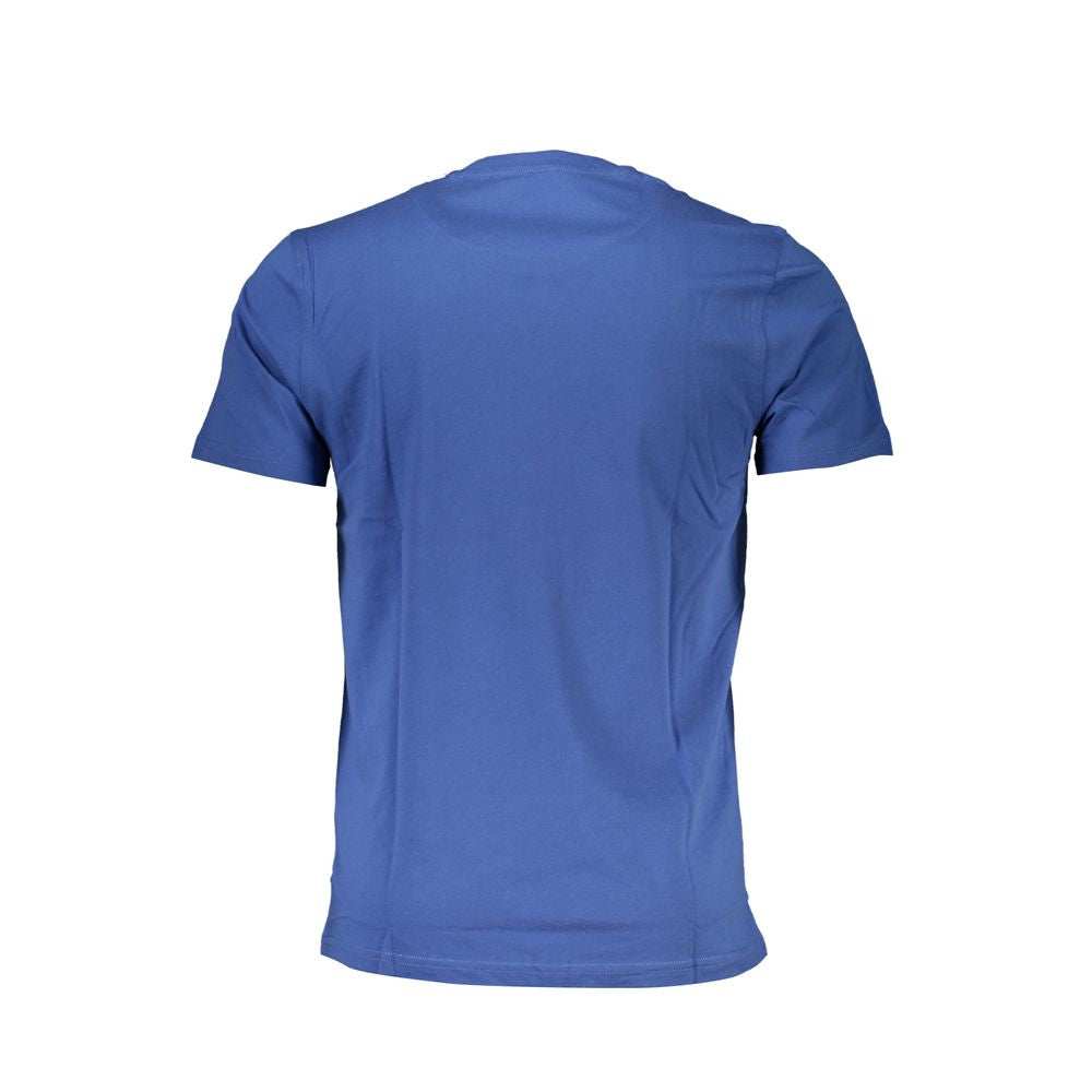 Harmont & Blaine Blue Cotton T-Shirt - Stylish Comfort Redefined