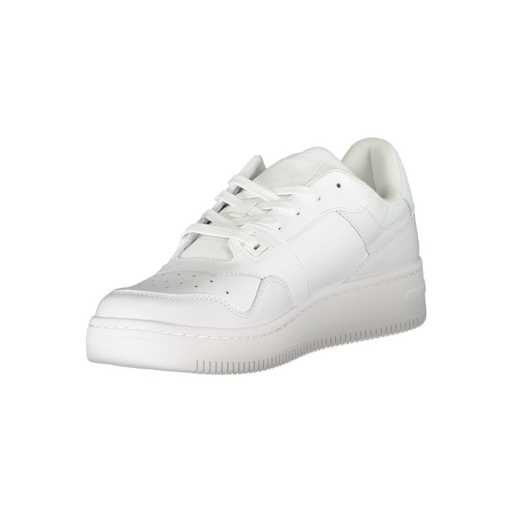 Tommy Hilfiger White Leather Men's Sneaker