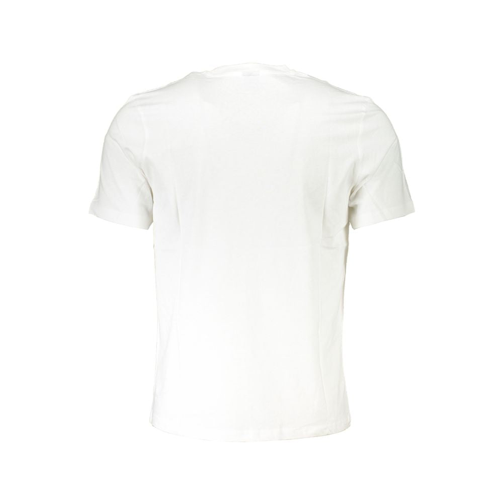 North Sails White Cotton T-Shirt - Classic Comfort and Style