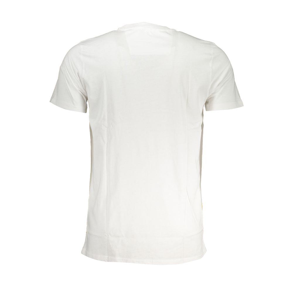 Cavalli Class White Cotton T-Shirt - Effortlessly Chic Style
