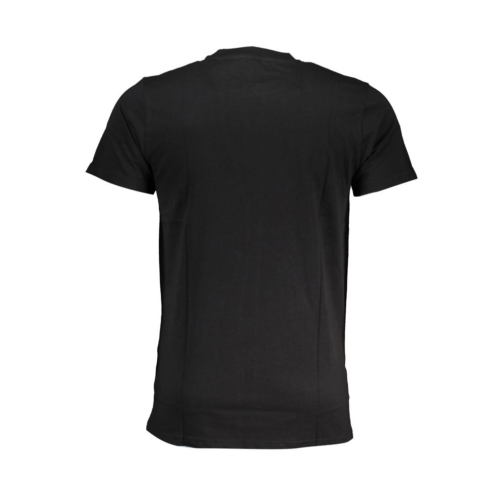 Cavalli Class Black Cotton T-Shirt - Stylish Comfort for Every Occasion