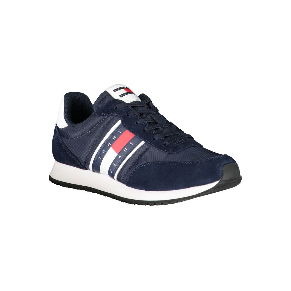 Tommy Hilfiger Blue Polyester Sneakers