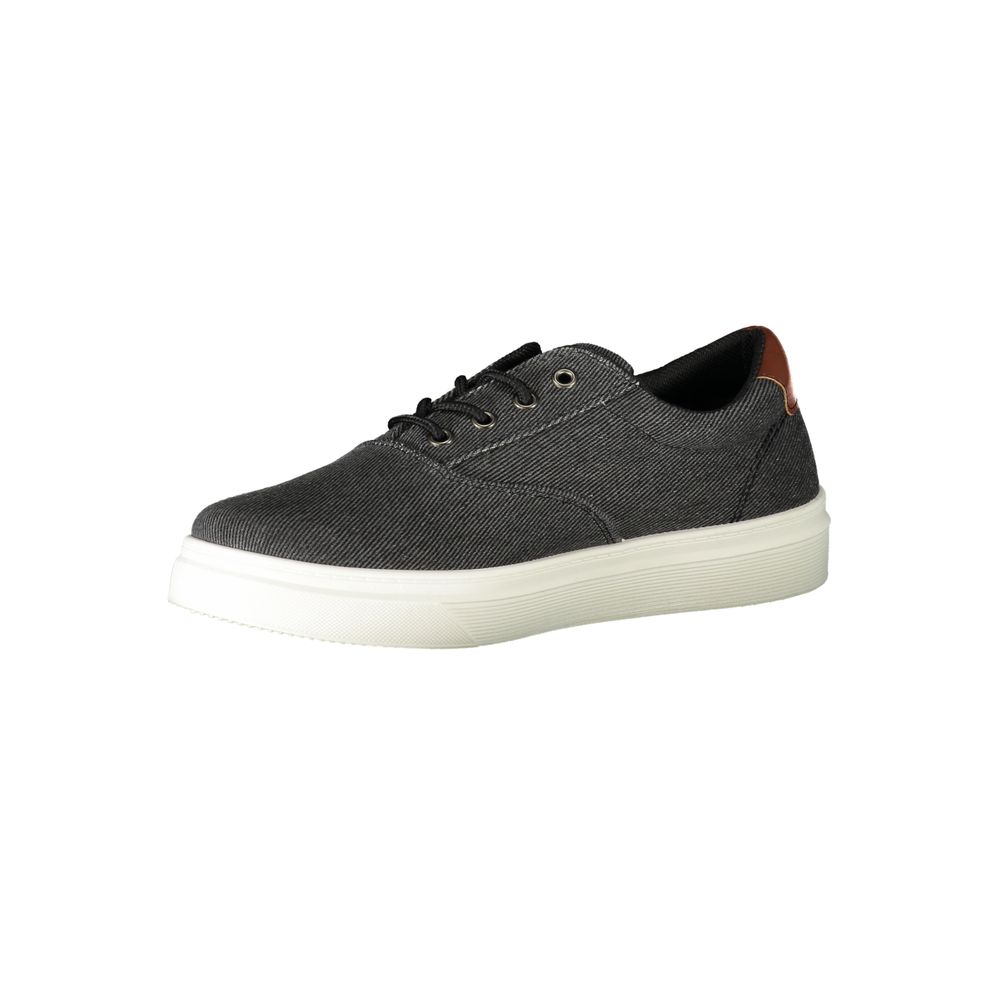 Carrera Black Polyester Sneaker - Stylish Sports Footwear