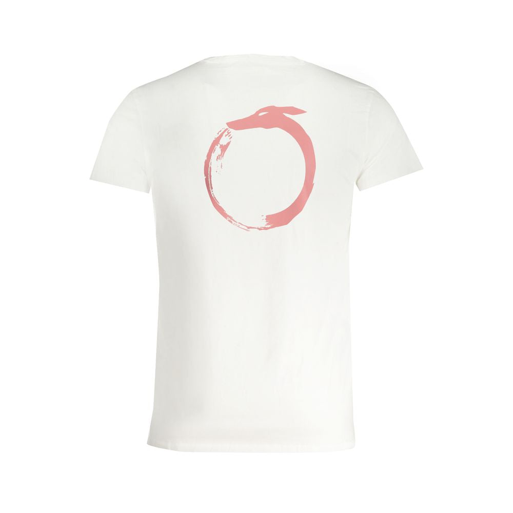 Trussardi White Cotton T-Shirt - Stylish Essential