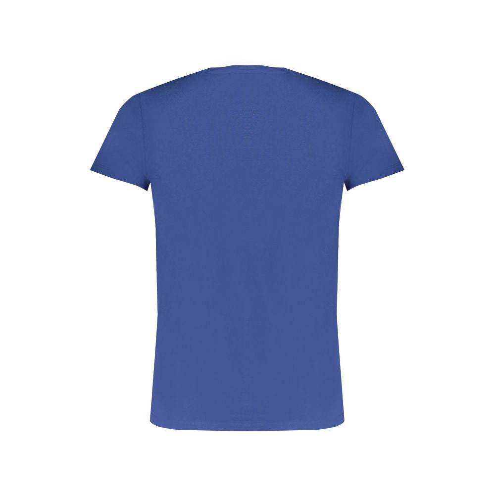 Trussardi Blue Cotton T-Shirt - Classic Comfort and Style