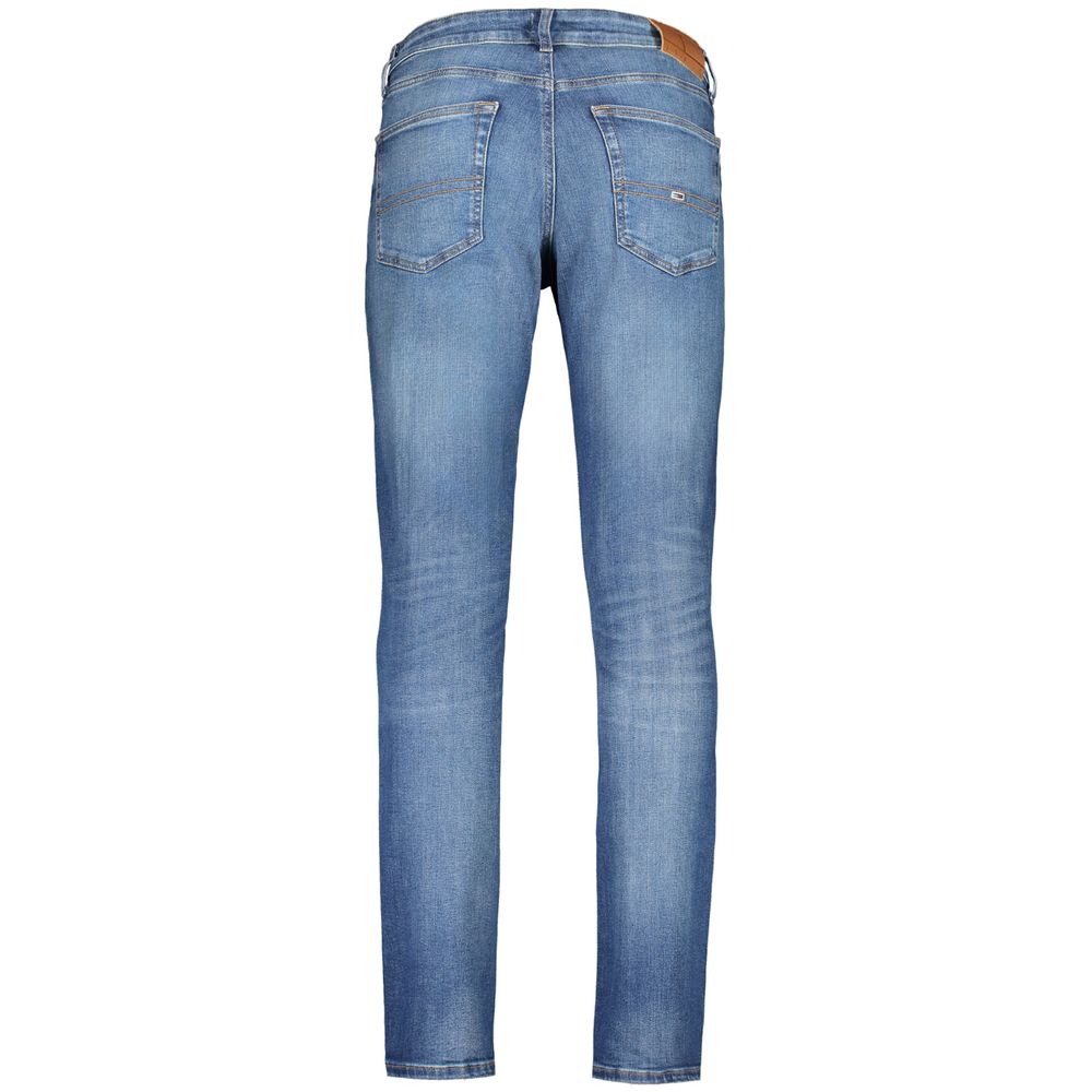 Tommy Hilfiger Blue Cotton Slim Jeans
