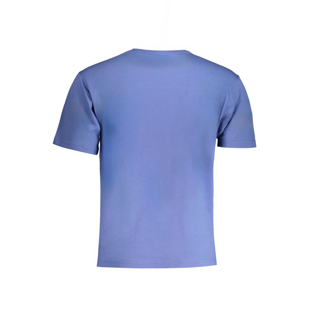 K-WAY Blue Cotton T-Shirt - Stylish Comfort for Everyday Wear