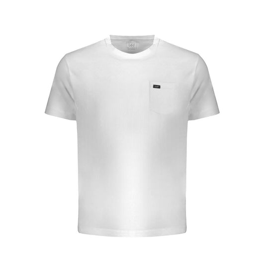 Lee White Cotton T-Shirt - Classic Comfort and Style