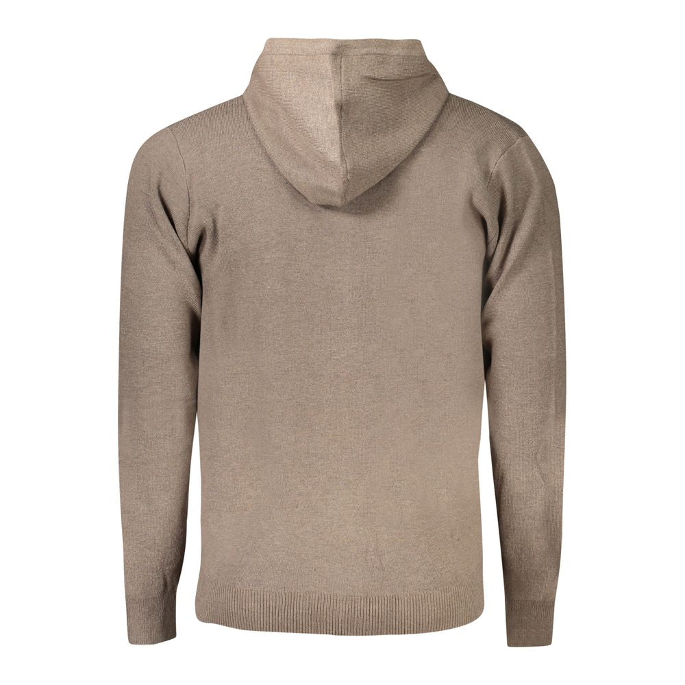 Norway 1963 Brown Polyamide Men's Cardigan