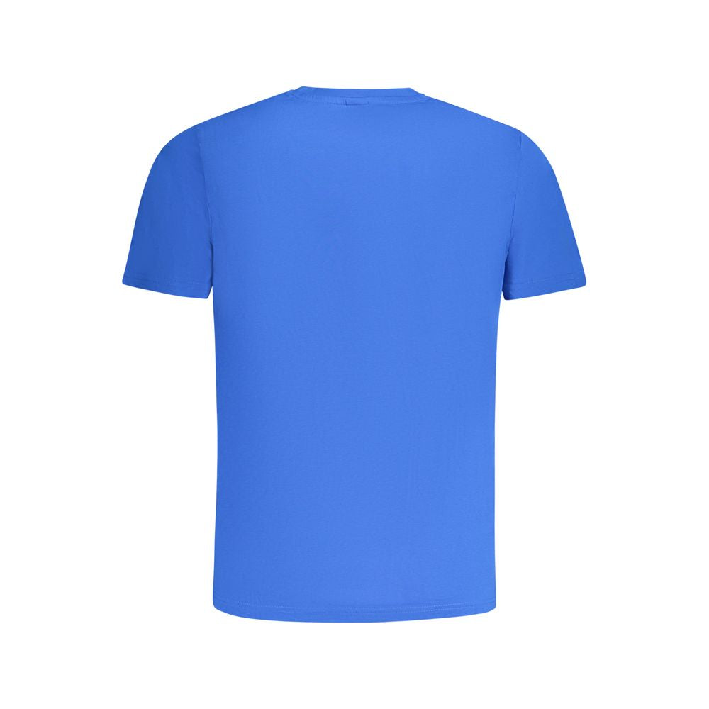 North Sails Blue Cotton Men T-Shirt