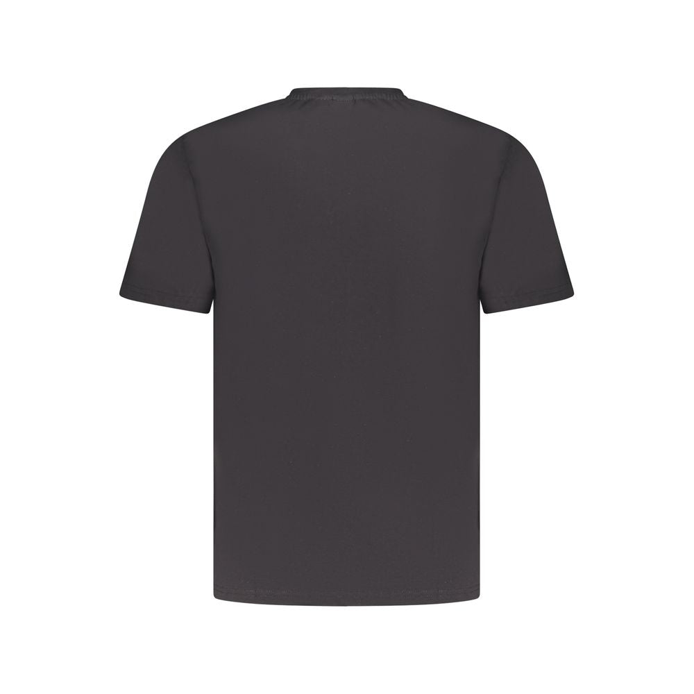 North Sails Black Cotton Men T-Shirt