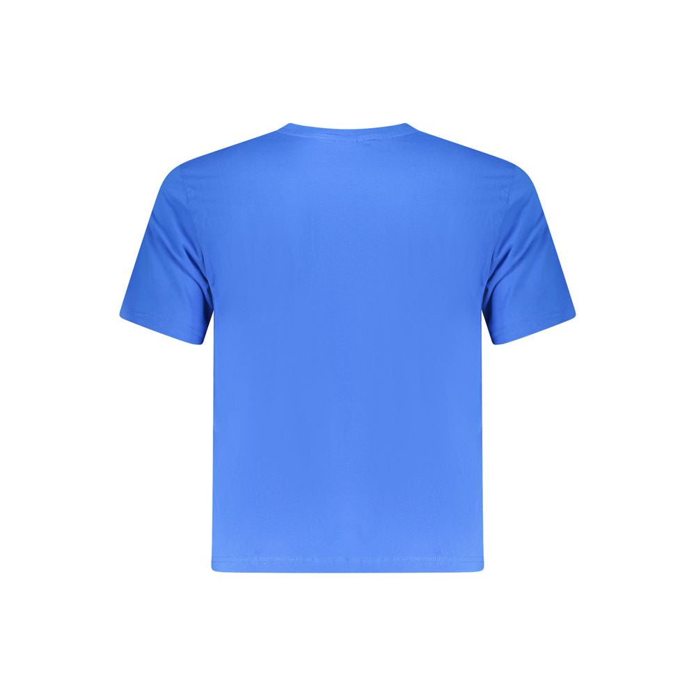 North Sails Blue Cotton Men T-Shirt - Effortless Style & Comfort