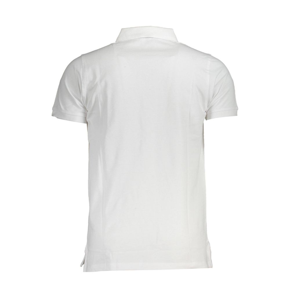 Norway 1963 White Cotton Men Polo Shirt