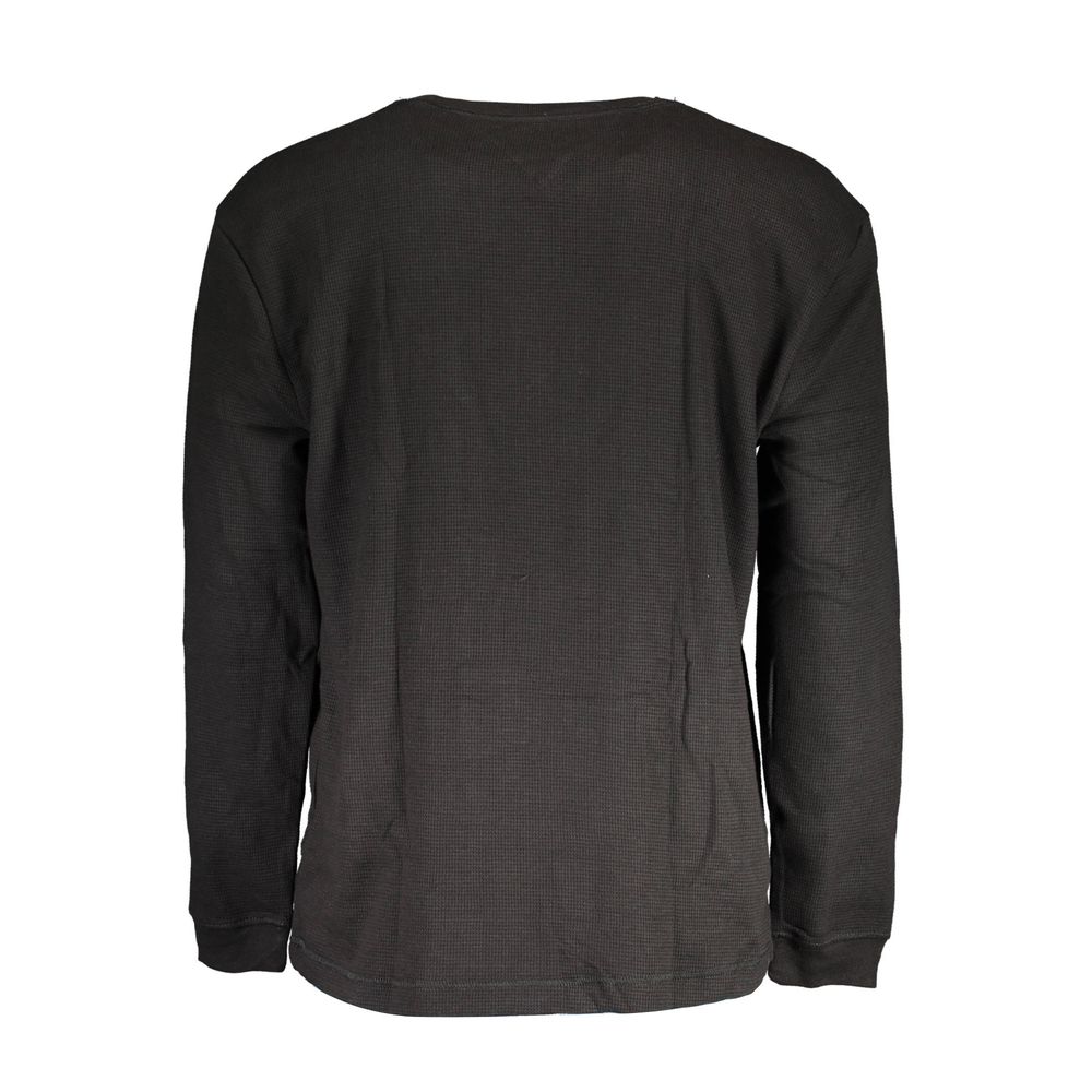 Tommy Hilfiger Black Cotton Men's Sweater