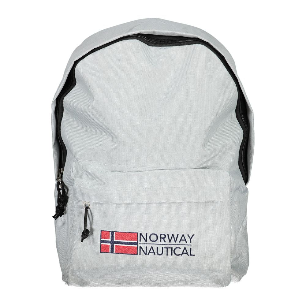 Norway 1963 Grey Polyester Men's Backpack