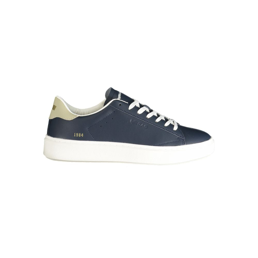 Gas Blue Polyester Men Sneaker - LEONARD LTX
