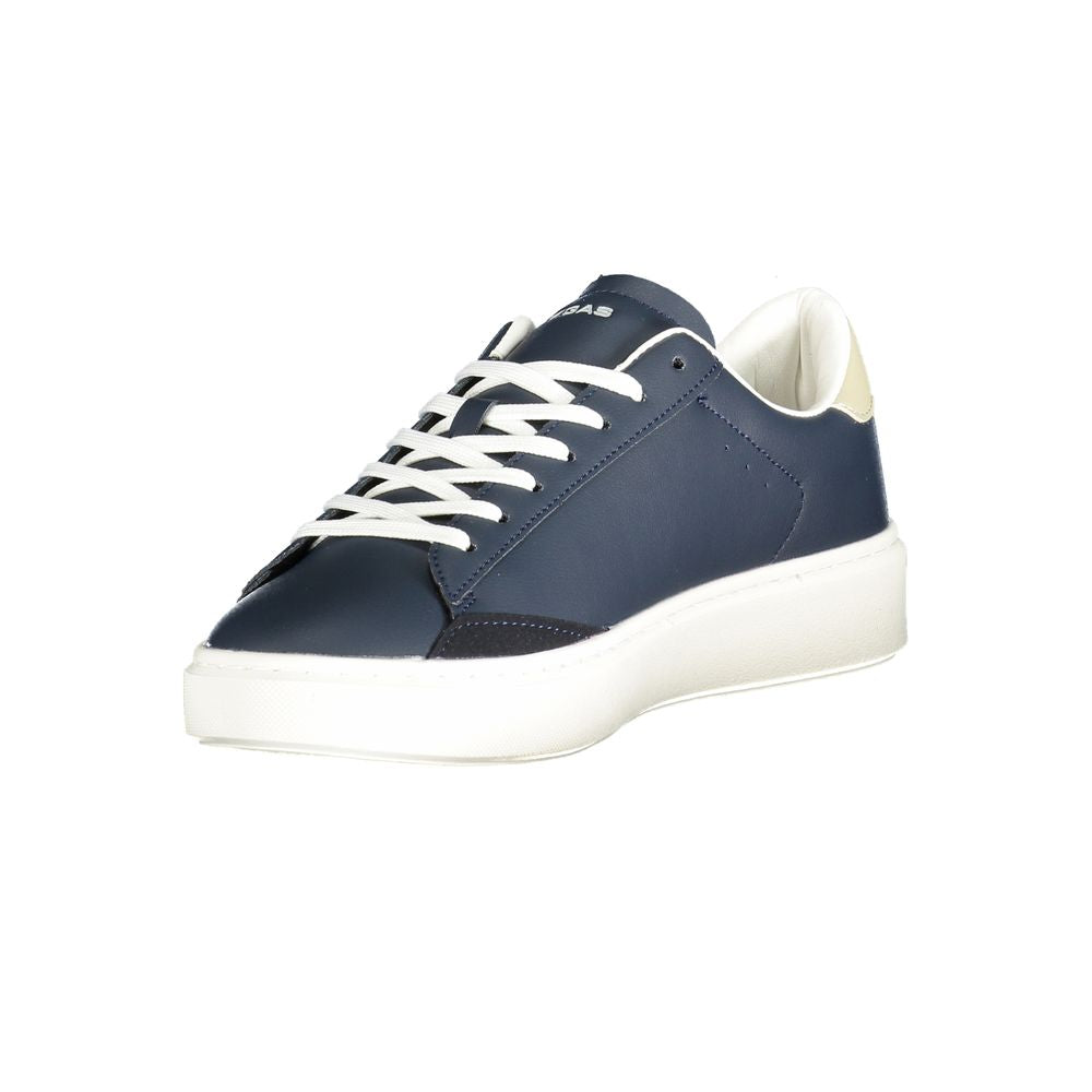 Gas Blue Polyester Men Sneaker - LEONARD LTX