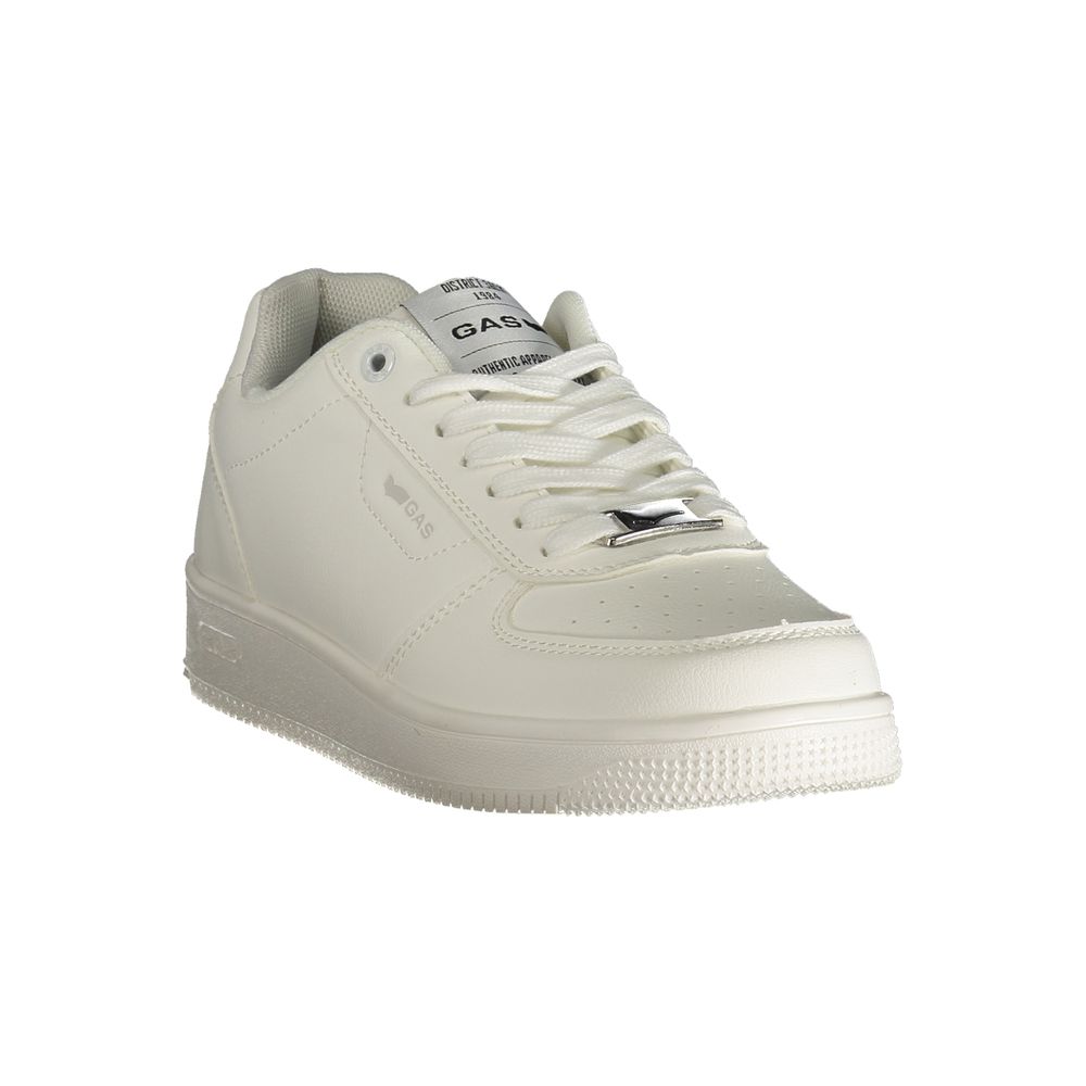 Gas White Polyester Women Sneaker - KEVIN LTX