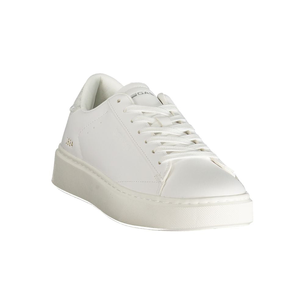 Gas White Polyester Women Sneaker - Leonard LTX