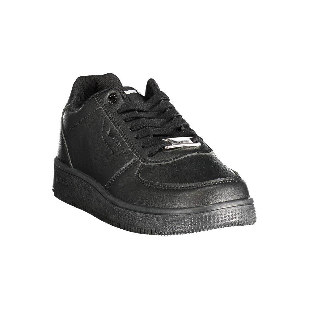 Gas Black Polyester Women Sneaker - Kevin LTX